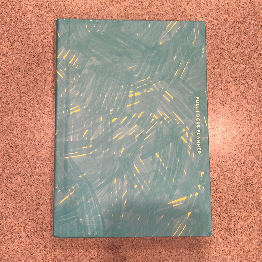 Full Focus Planner new. For people who find it easier to think on paper.